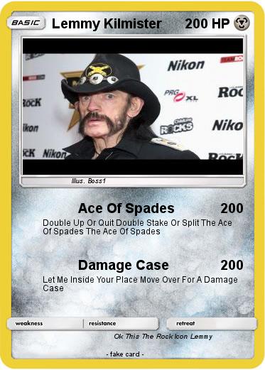 Pokemon Lemmy Kilmister