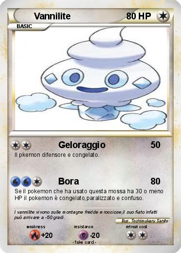 Pokemon Vannilite