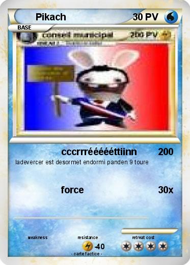 Pokemon Pikach