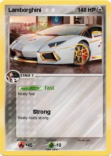 Pokemon Lamborghini