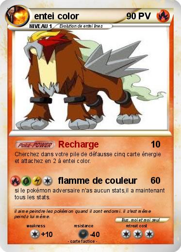 Pokemon entei color
