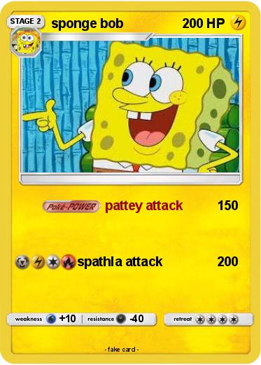 Pokemon sponge bob