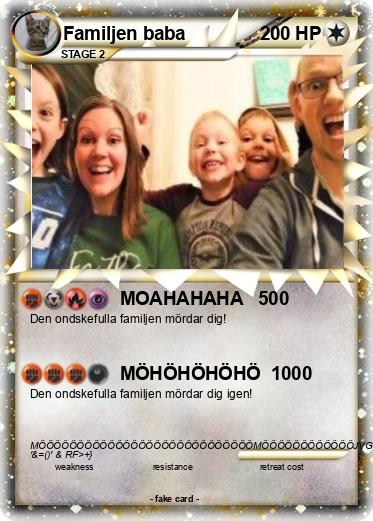 Pokemon Familjen baba