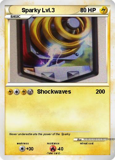 Pokemon Sparky Lvl.3
