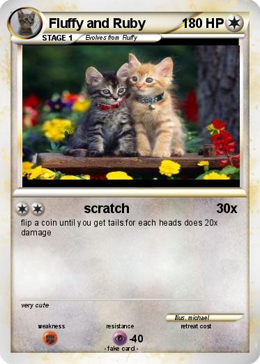 Pokemon Fluffy and Ruby