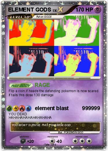 Pokemon ELEMENT GODS