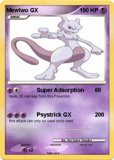 Pokemon Mewtwo GX