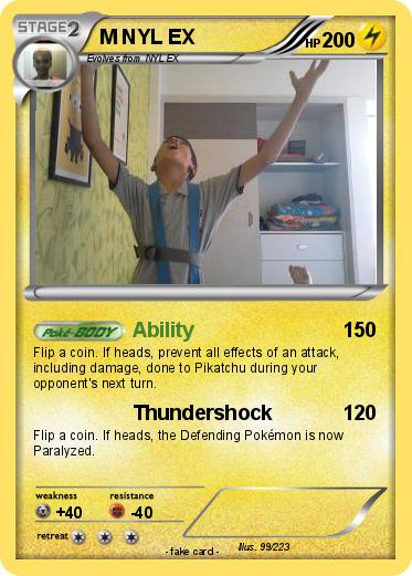 Pokemon M NYL EX
