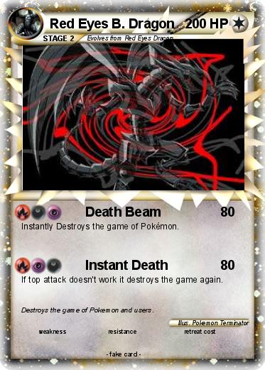 Pokemon Red Eyes B. Dragon