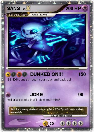 Pokemon SANS