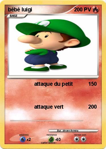 Pokemon bébé luigi