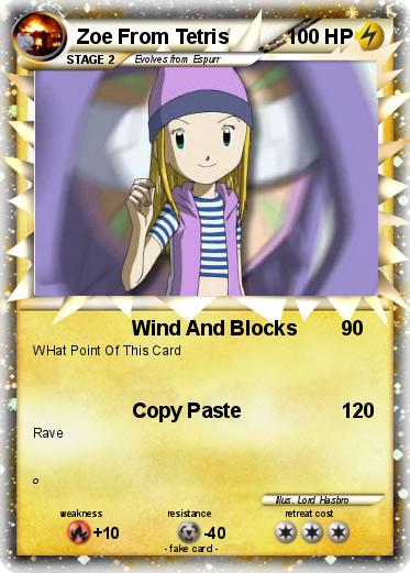 Pokemon Zoe From Tetris