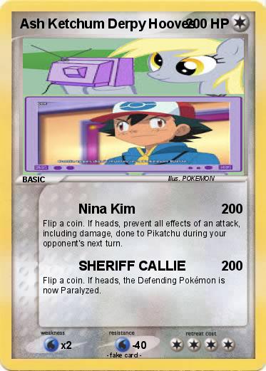 Pokemon Ash Ketchum Derpy Hooves