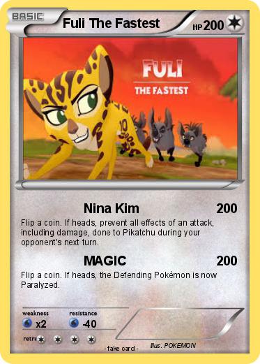 Pokemon Fuli The Fastest