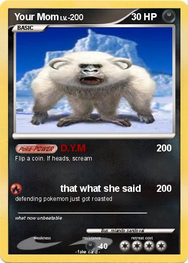 Pokemon Your Mom
