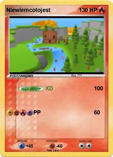 Pokemon Niewiemcotojest