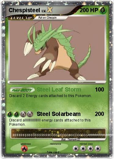 Pokemon Chespisteel