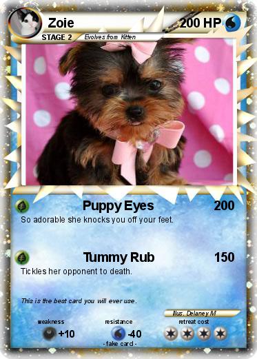 Pokemon Zoie