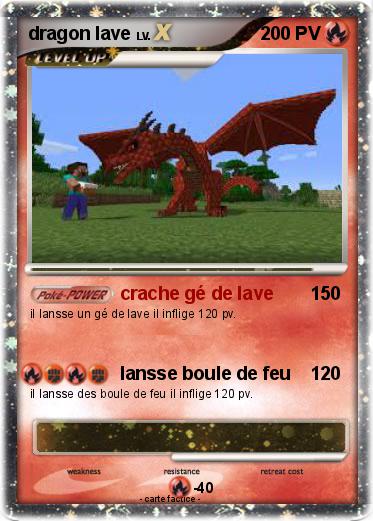 Pokemon dragon lave