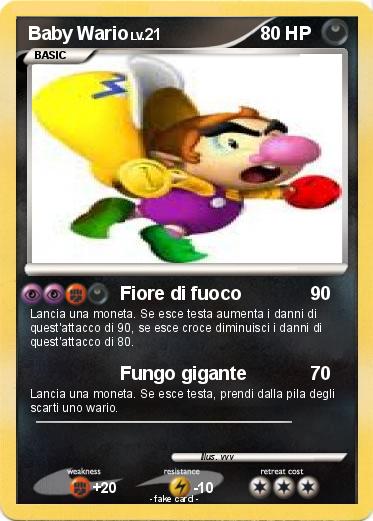 Pokemon Baby Wario
