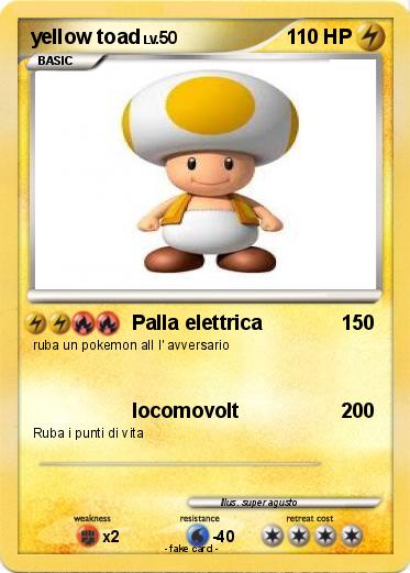 Pokemon yellow toad