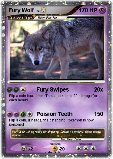 Pokemon Fury Wolf
