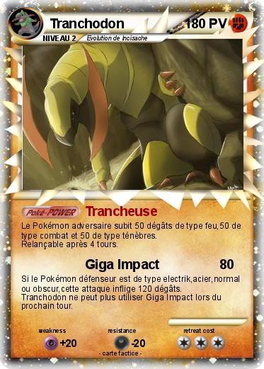 Pokemon Tranchodon