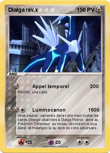Pokemon Dialga niv.x