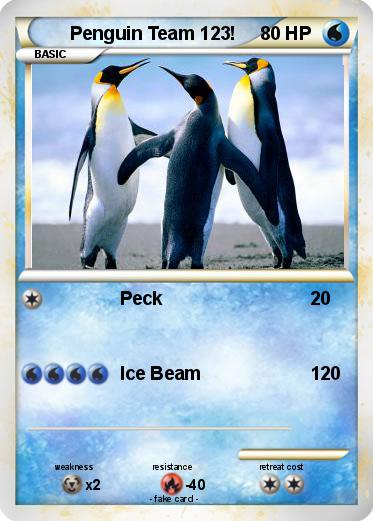 Pokemon Penguin Team 123!