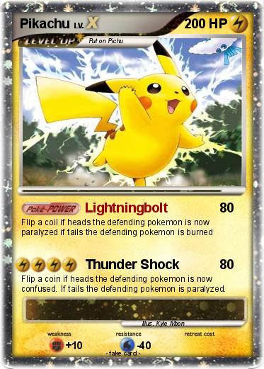 Pokemon Pikachu
