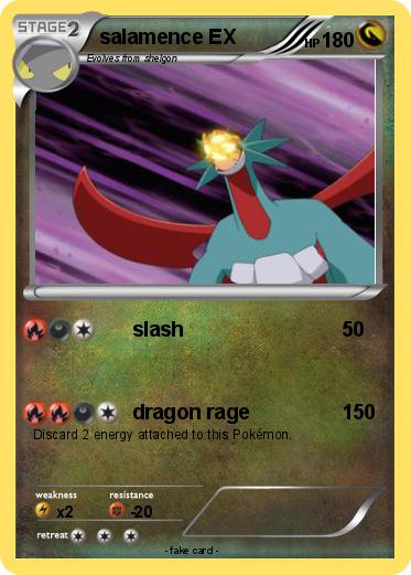 Pokemon salamence EX