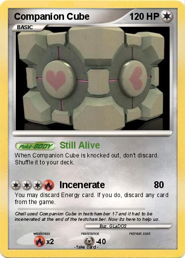 Pokemon Companion Cube