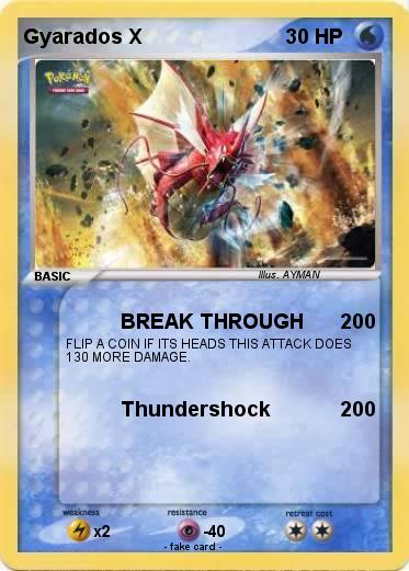 Pokemon Gyarados X