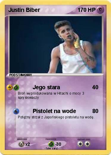 Pokemon Justin Biber