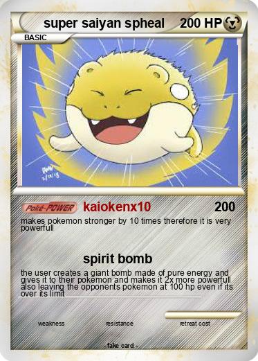 Pokemon super saiyan spheal
