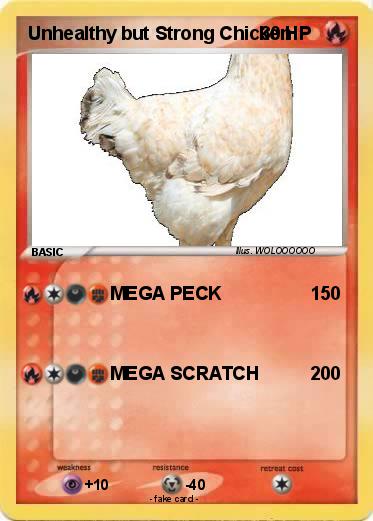 Pokemon Unhealthy but Strong Chicken