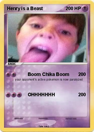Pokemon Henry is a Beast