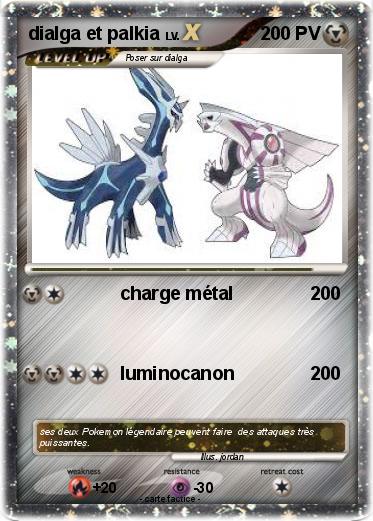 Pokemon dialga et palkia