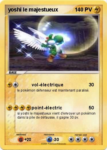 Pokemon yoshi le majestueux