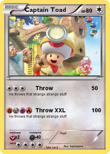Pokemon Captain Toad