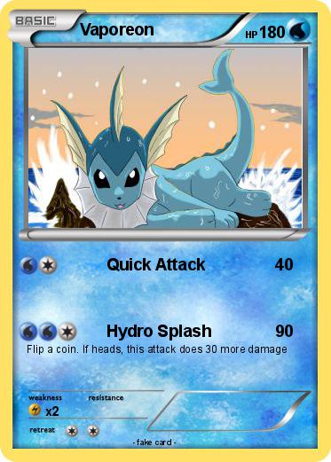 Pokemon Vaporeon
