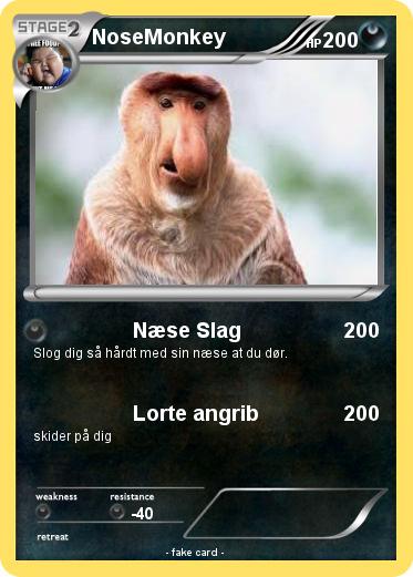 Pokemon NoseMonkey