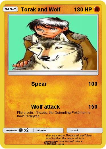 Pokemon Torak and Wolf
