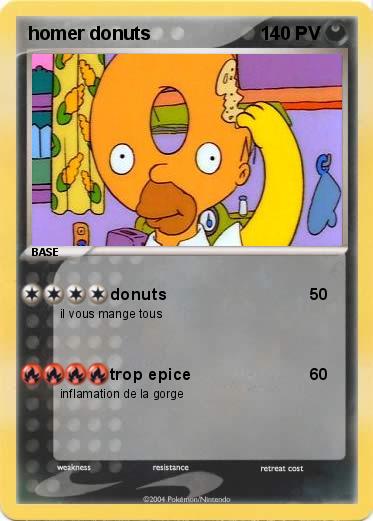 Pokemon homer donuts