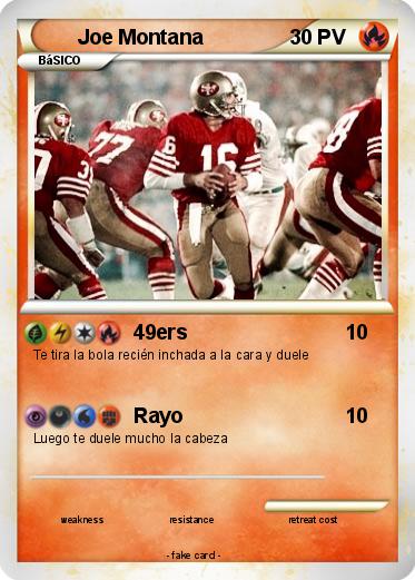 Pokemon Joe Montana