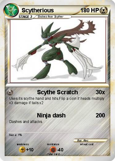 Pokemon Scytherious