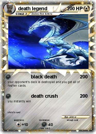 Pokemon death legend