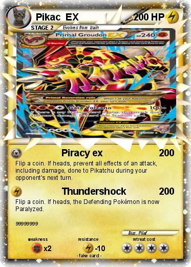 Pokemon Pikac  EX