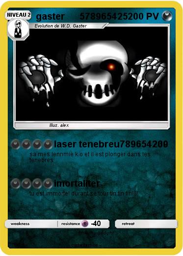 Pokemon gaster      578965425