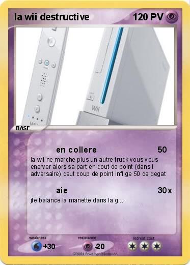 Pokemon la wii destructive